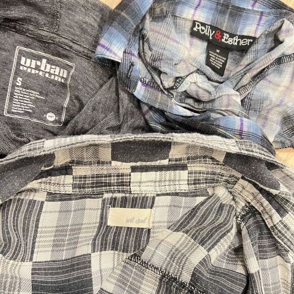 7 Piece Clothing Lot: Asics, Senita, Pinspark, Self Esteem, Wet Seal, Small-Med - Picture 2 of 9